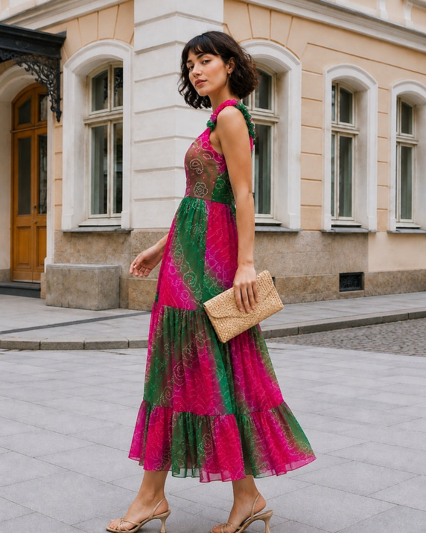 GULABI GREEN DRESS