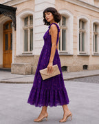 VIOLET CLOVER DRESS