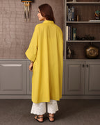 Mustard Yellow A-line Kurta