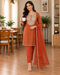 BROCADE KURTA & DUPATTA