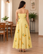 SUNFLOWER MAXI DRESS
