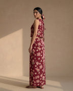 Red Floral Co-ord Set