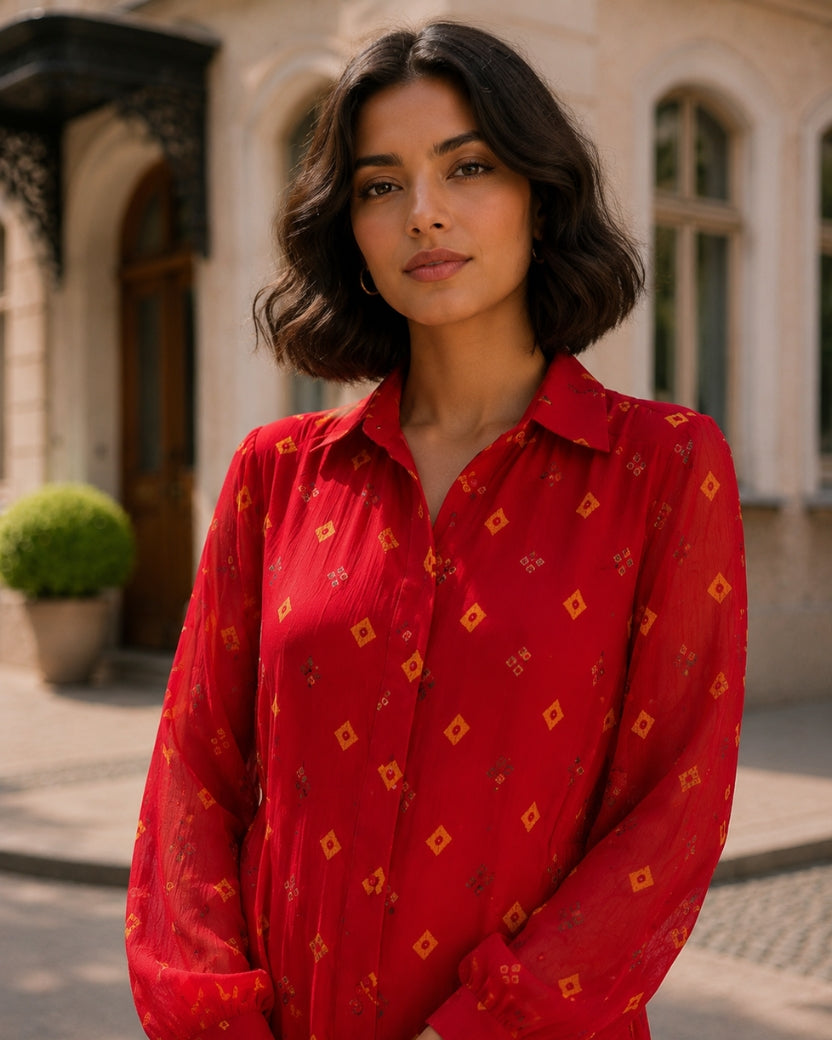 LARA COLLAR DRESS