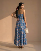 Blue Floral Cotton Co-ords