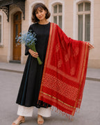 BLACK KURTA ONLY & DUPATTA