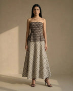 Black Buti Tube Co-ord