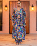 Multicolor Kalamkari Suit Set