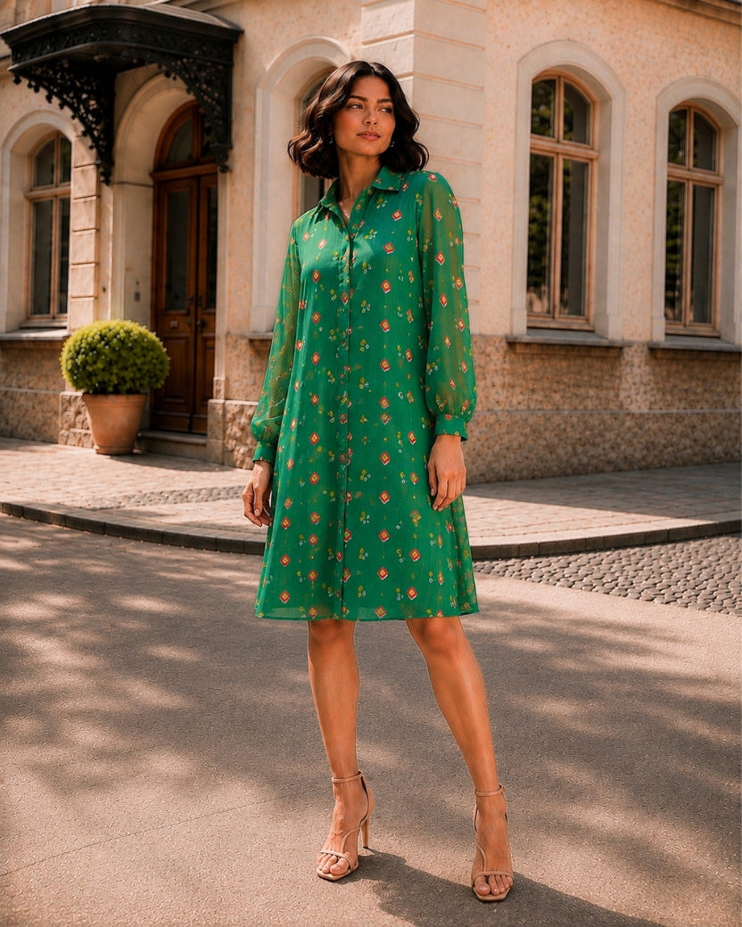 ANOUK COLLAR DRESS