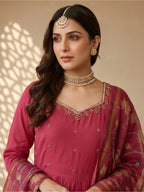 THE ROSE ROYAL ANARKALI SUIT SET