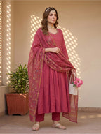 THE ROSE ROYAL ANARKALI SUIT SET