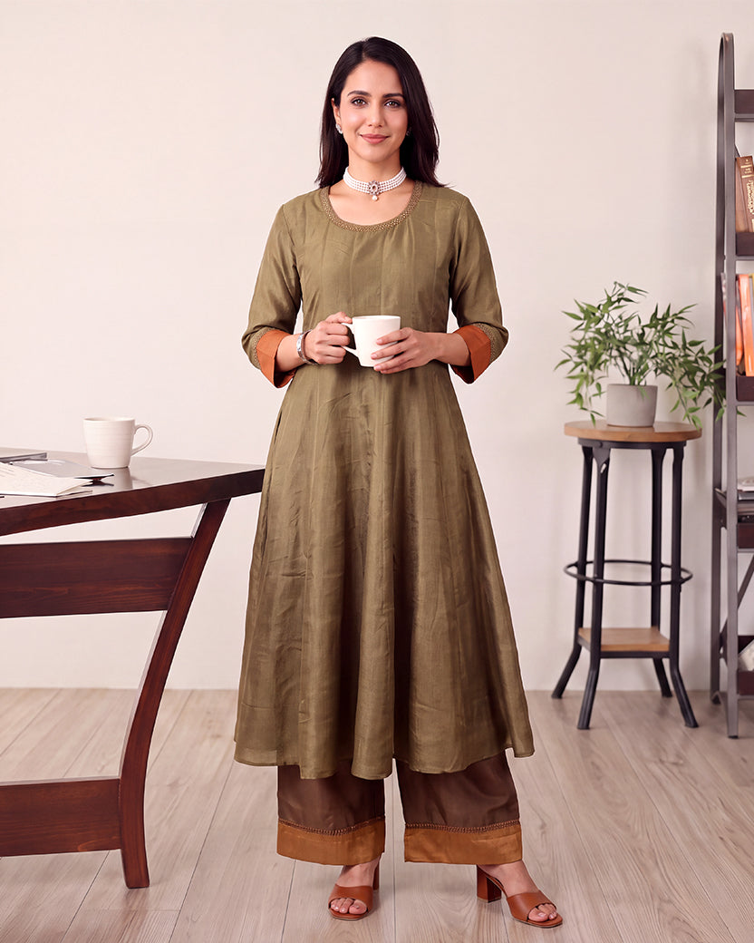 MINT GREEN KURTA SET