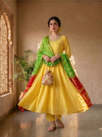 Sunlit Radiance Anarkali Suit Set