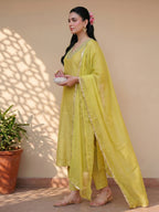 THE LIME REGALIA SUIT SET