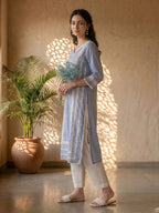 THE POWDER BLUE GRACE KURTA