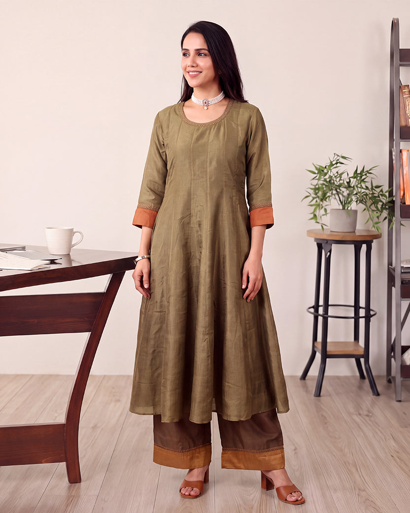 MINT GREEN KURTA SET