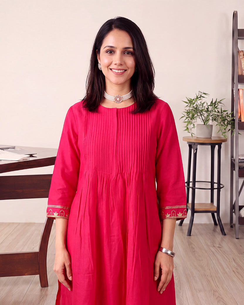 FLOURISH CHANDERI SET