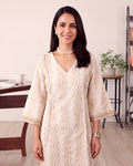 IVORY DESERT KURTA ONLY