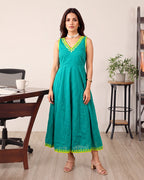 GREEN DORIA MIRROR SET