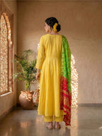 Sunlit Radiance Anarkali Suit Set