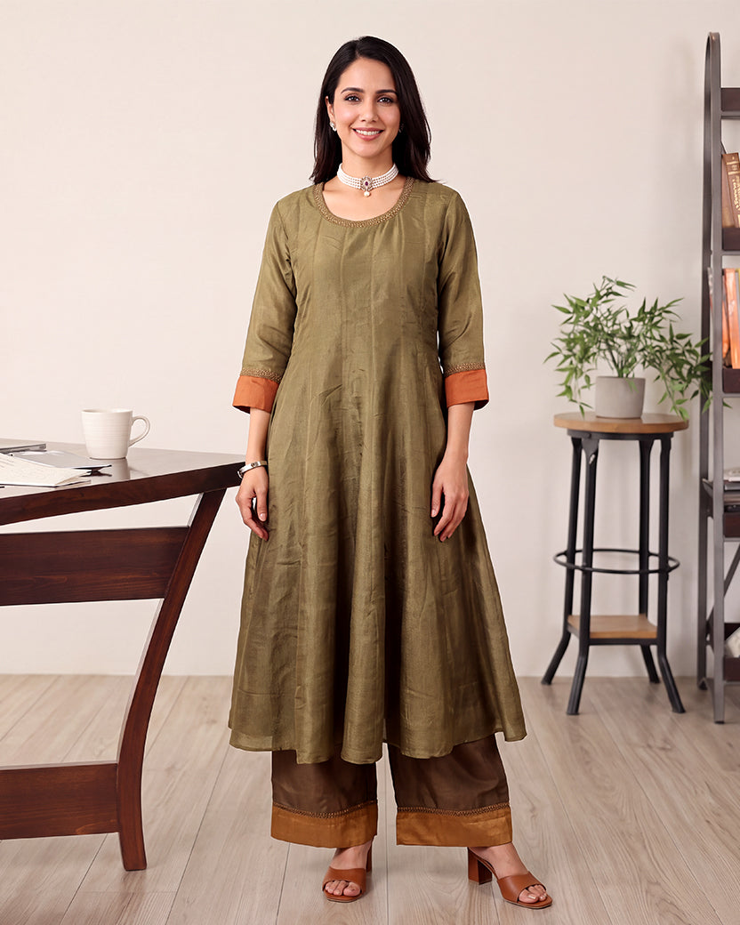 MINT GREEN KURTA SET