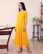 YELLOW LEHRIYA SET