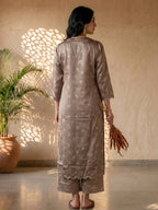 THE TAUPE GLEAM KURTA SET