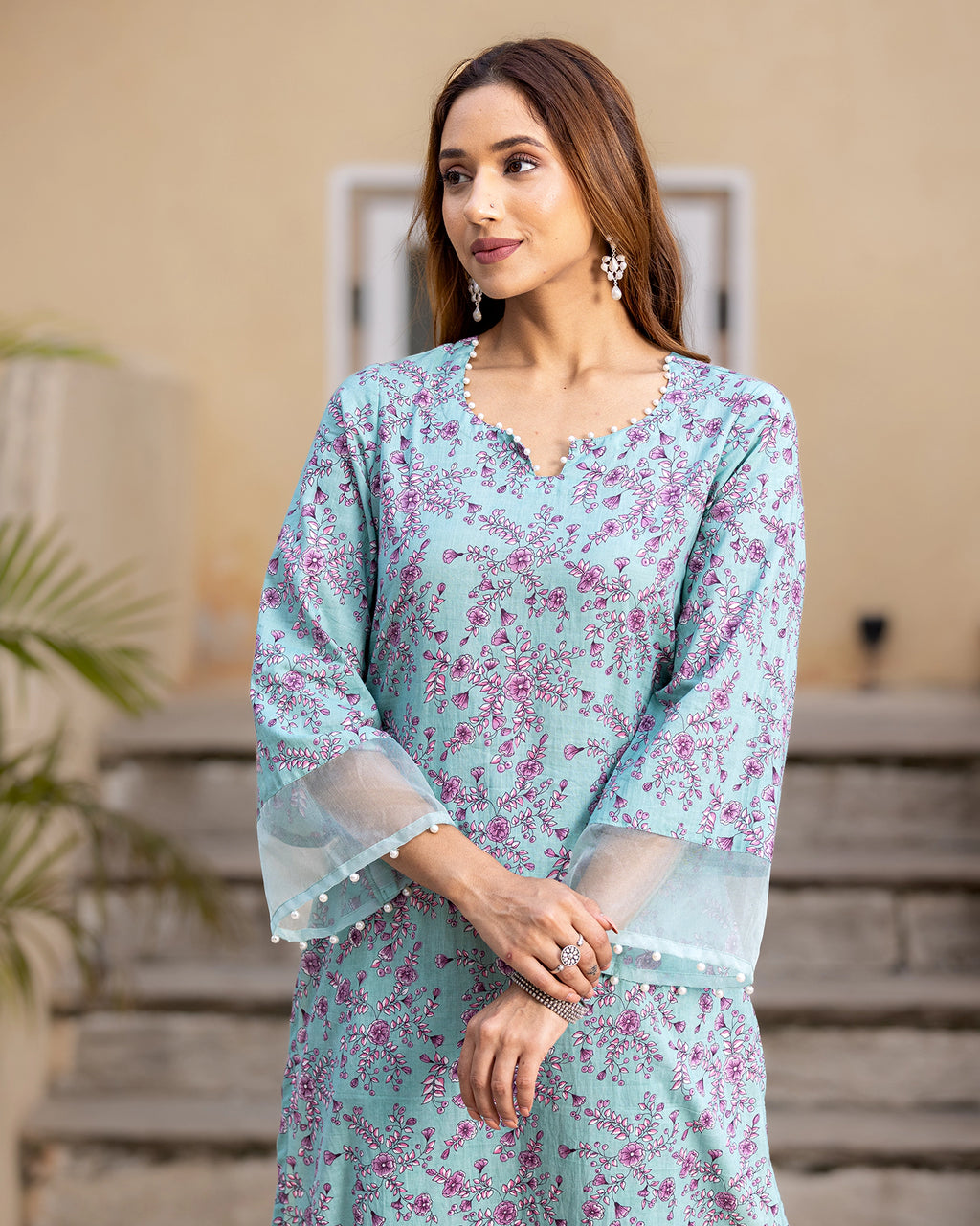 Sage Green Florian Kurta Set
