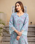 Sage Green Florian Kurta Set