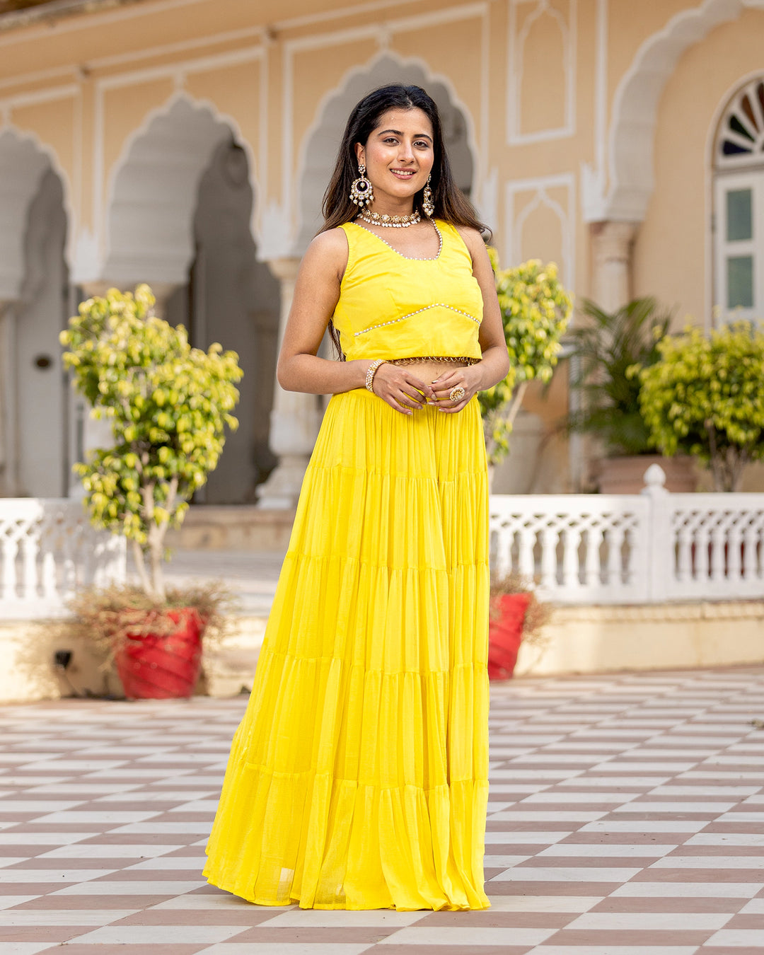 Formal crop top and skirt set deals