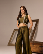Black Tissue Co-ord Set