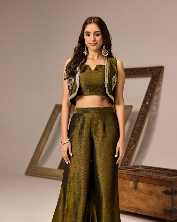 Black Tissue Co-ord Set