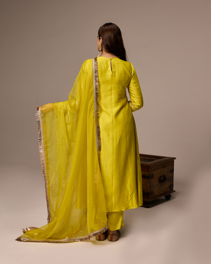 Yellow Mustard Suit Set