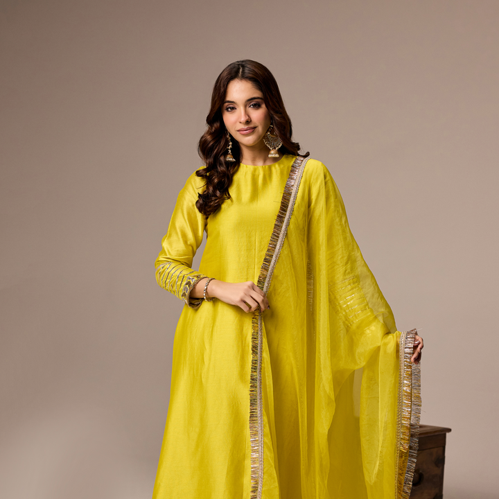 Yellow Mustard Suit Set