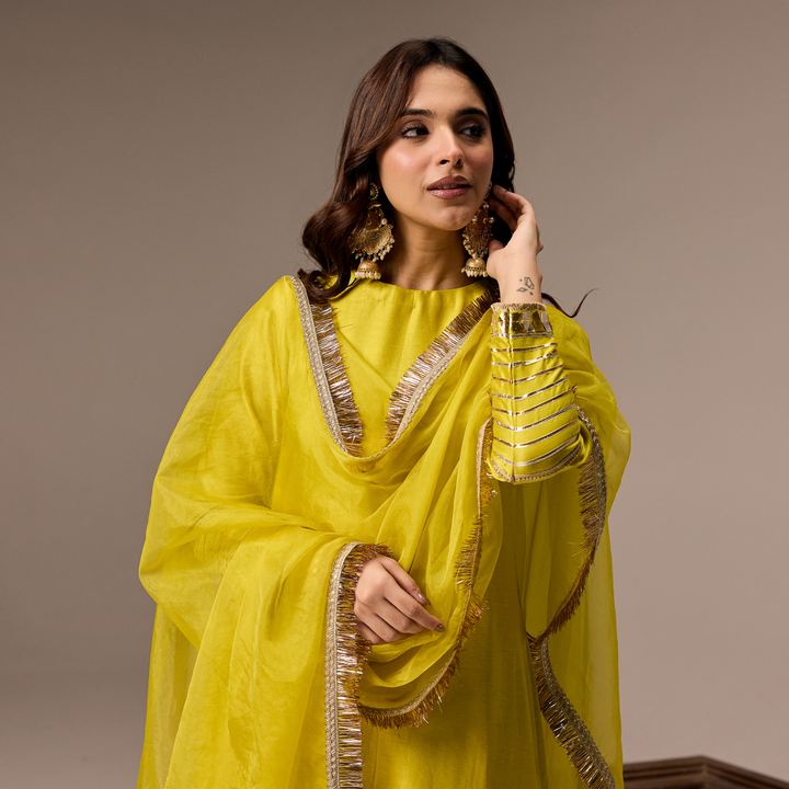 Yellow Mustard Suit Set