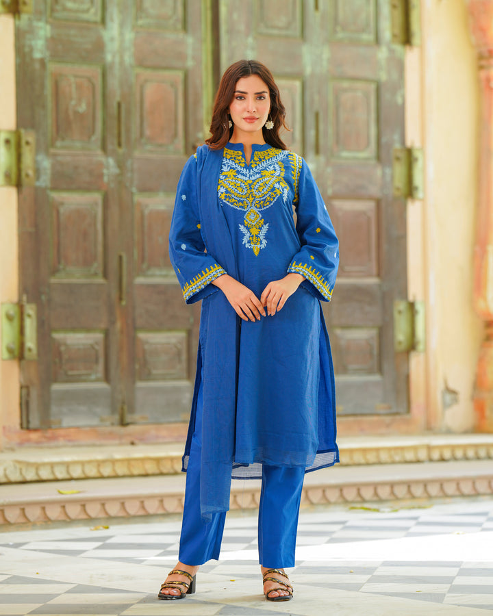 Royal Blue Suit Set