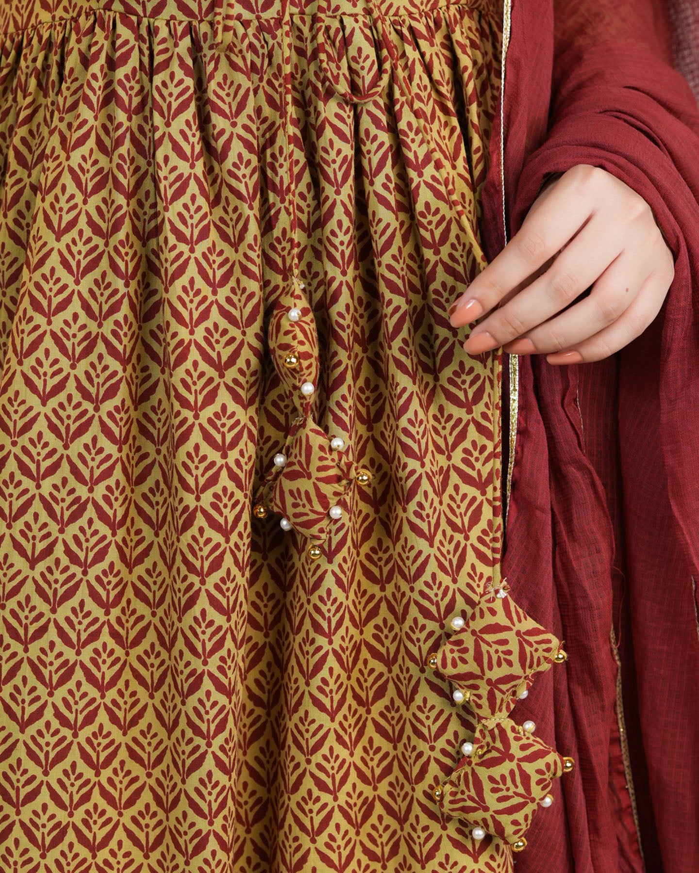 Daisy Block Suit Set