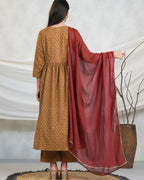 Daisy Block Suit Set