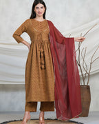 Daisy Block Suit Set