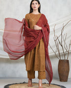 Daisy Block Suit Set