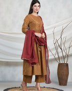 Daisy Block Suit Set