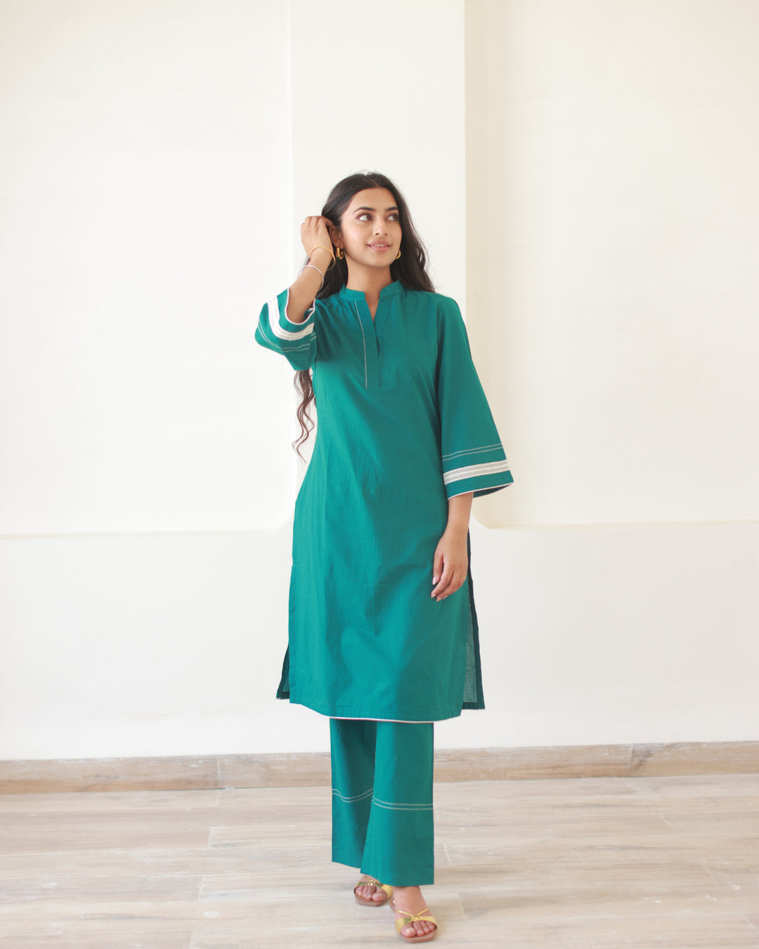 Timeless Green Kurta Set