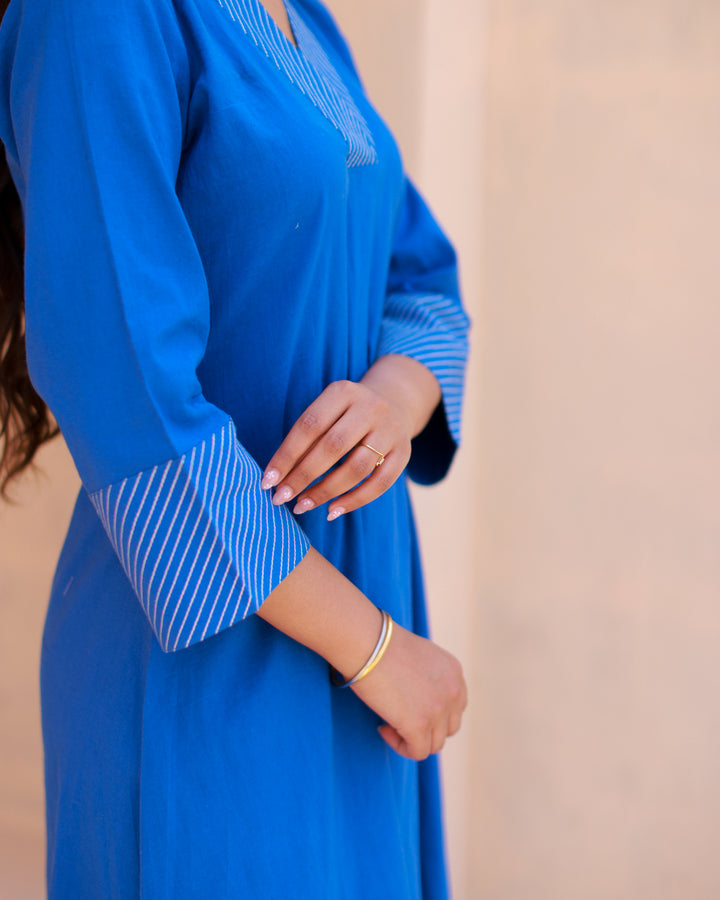 Essential Blue Kurta Set