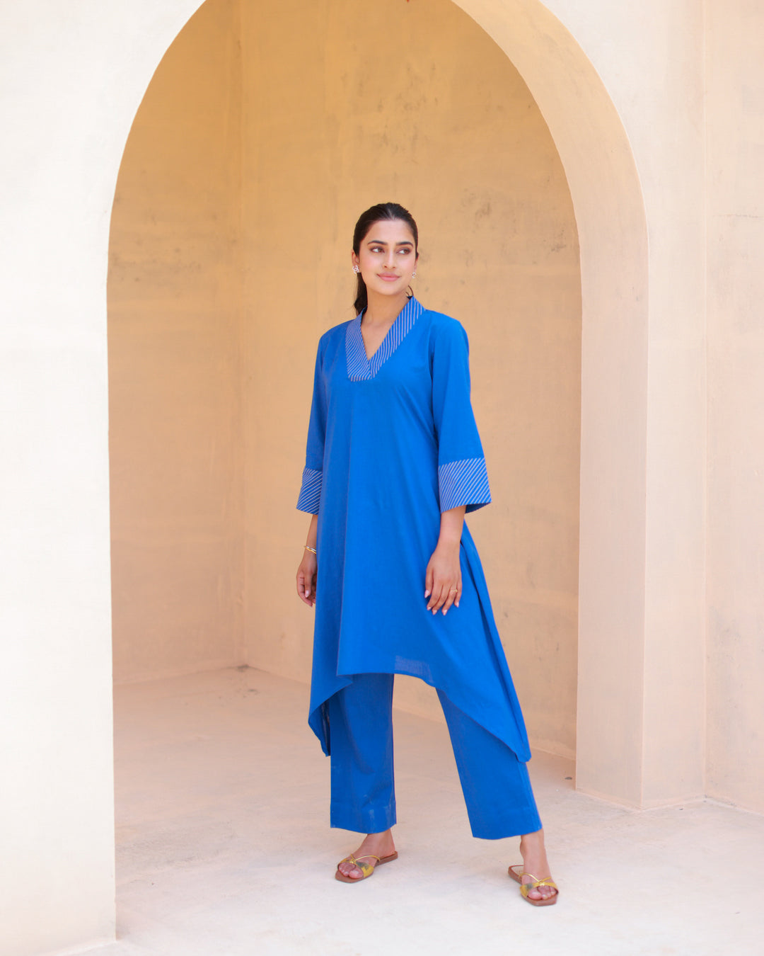 Essential Blue Kurta Set