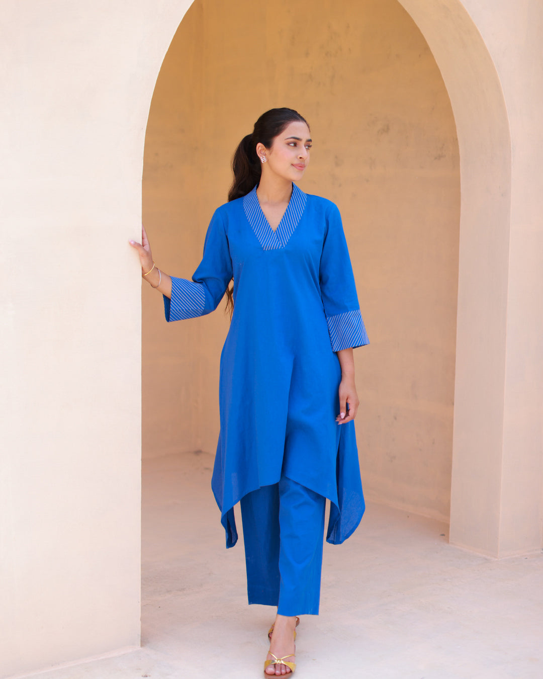 Essential Blue Kurta Set