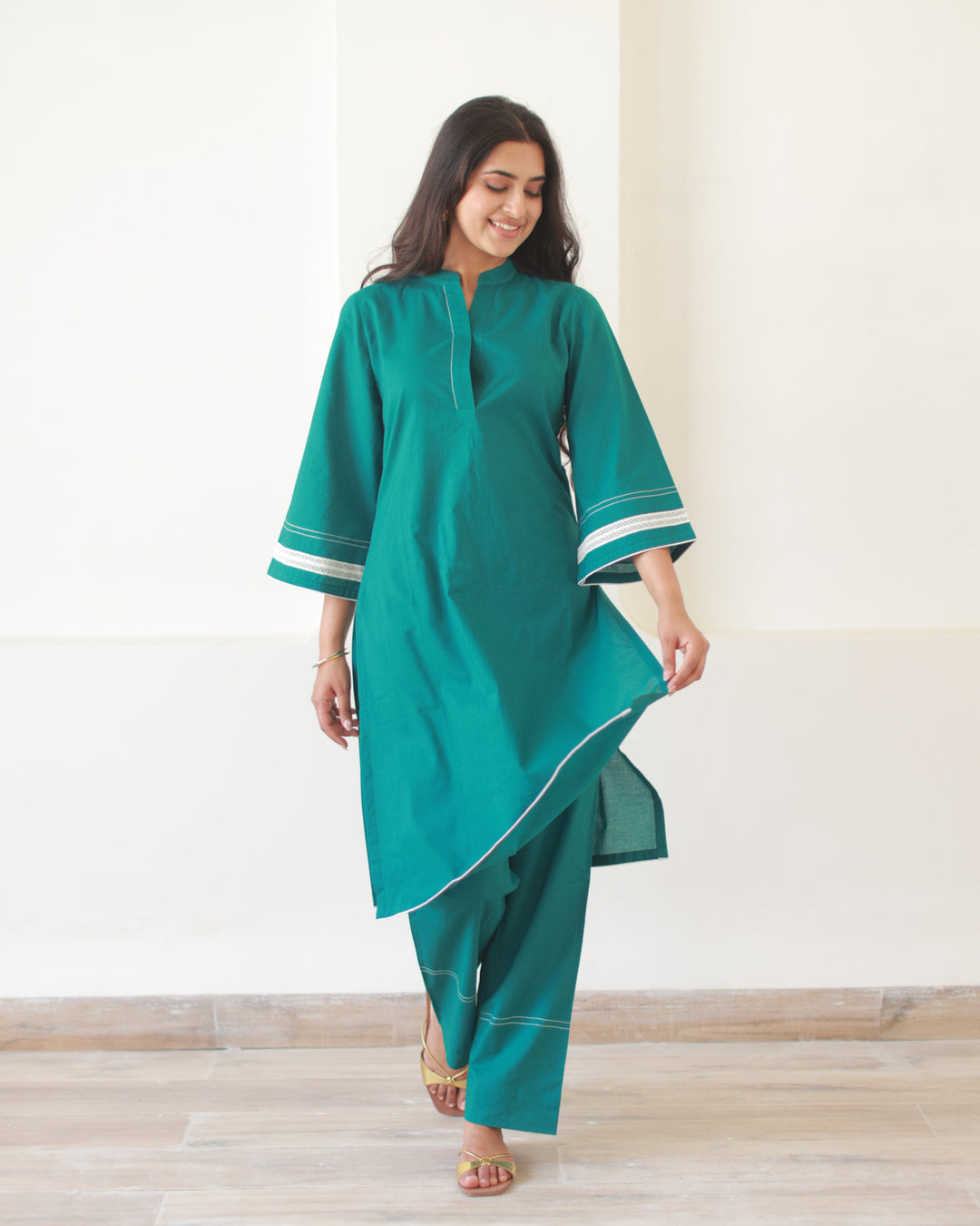 Timeless Green Kurta Set