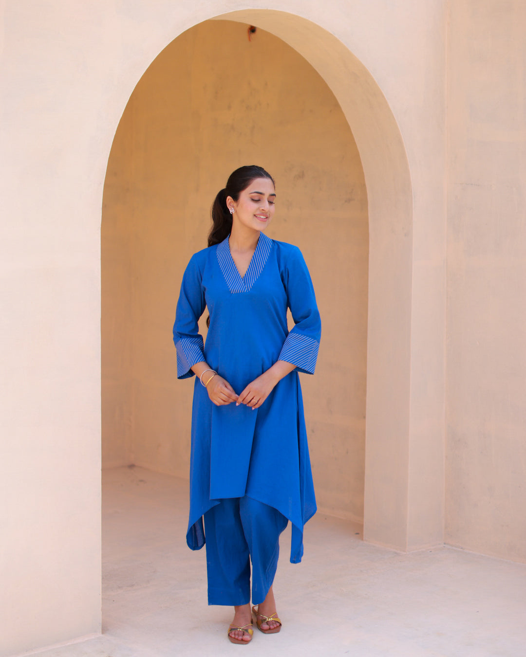 Essential Blue Kurta Set