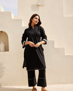 Timeless Black Kurta Set