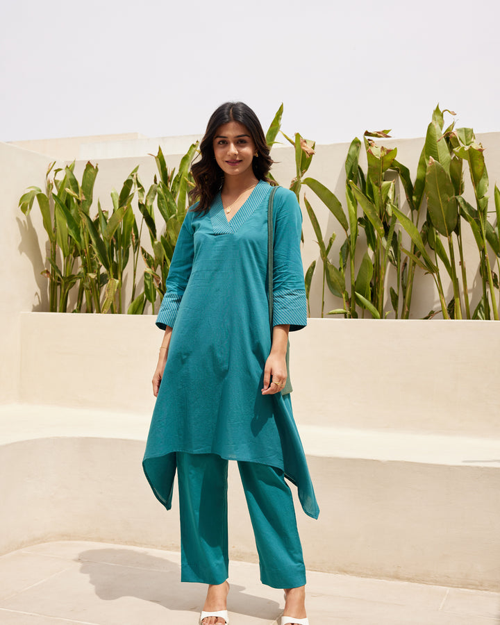 Essential Green Kurta Set