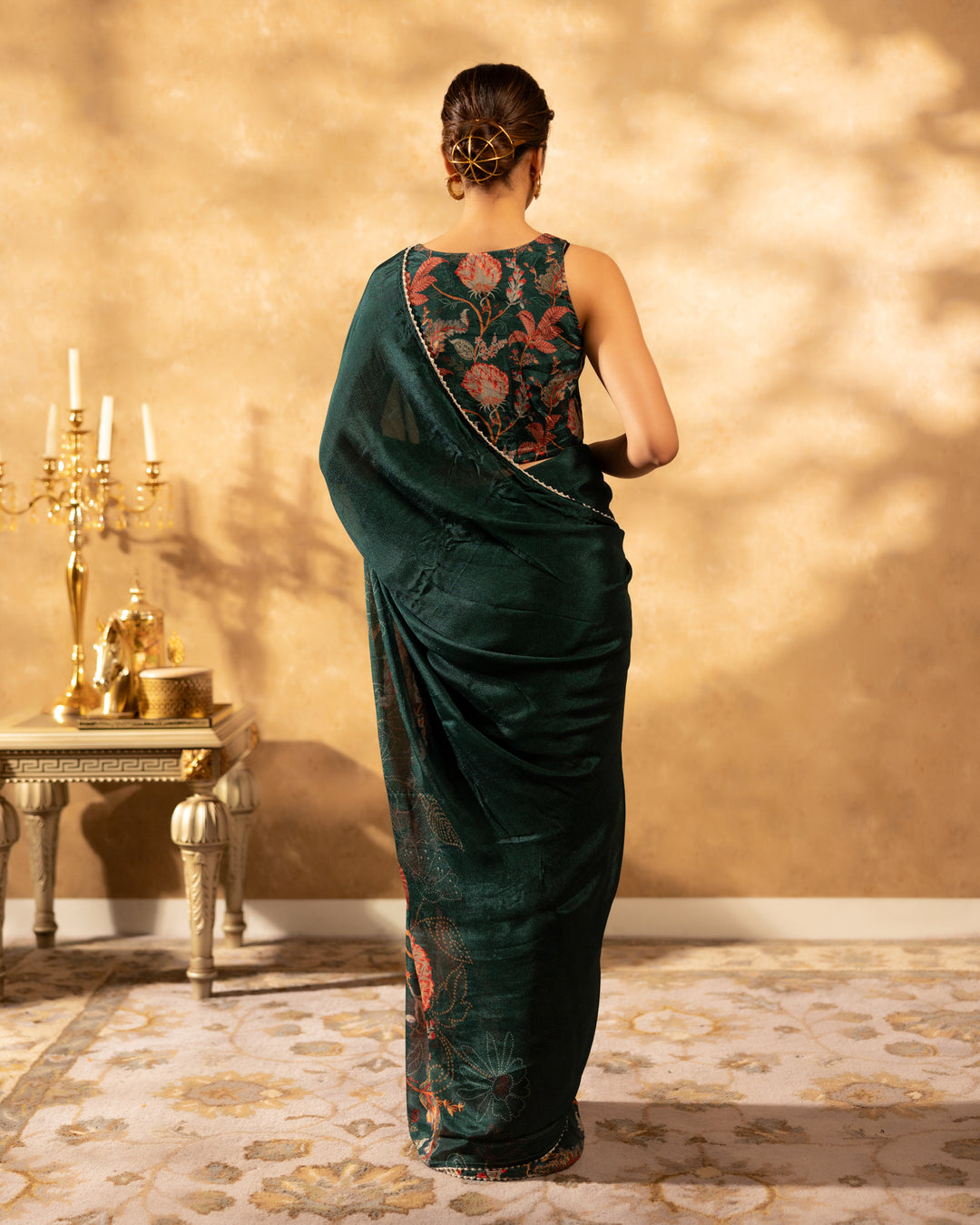 Chintz Garden Saree