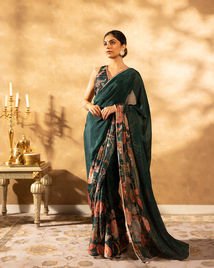 Chintz Garden Saree